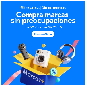 Cupones Día de Marcas en Aliexpress