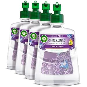 4x Air Wick Active Fresh Lavanda 228ml