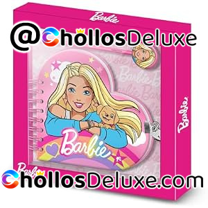 Barbie Rainbow Diario con Llave +Bolígrafo