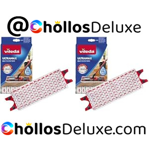 2x Vileda UltraMax Recambio Mopa