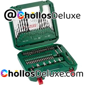 80 Piezas Bosch Set Básico Taladro