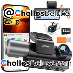 Izeeker iD320 Dashcam 3 Cámaras 4K