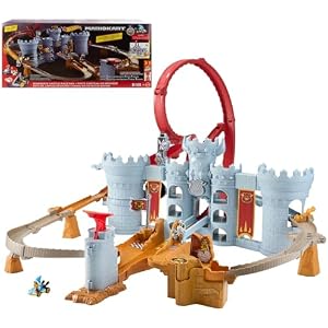 Hot Wheels Mario Kart Castillo Bowser