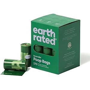 Earth Rated 270 Bolsas Heces Perro Lavanda