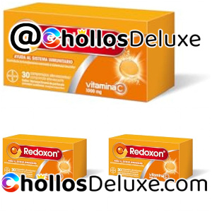 3x Redoxon Vitamina C 1000mg + Vitamina D 30 Comprimidos