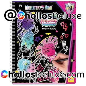 Cuaderno Rascar Monster High