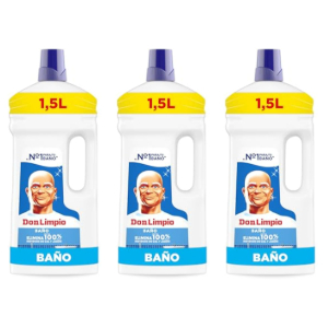 3 Botellas Don Limpio Baño 1,5L
