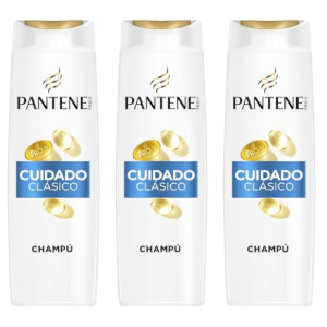 3 Champús Pantene Classic Clean 325ml