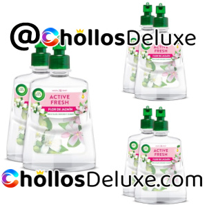 6 Recambios Ambientador Air Wick Jazmín