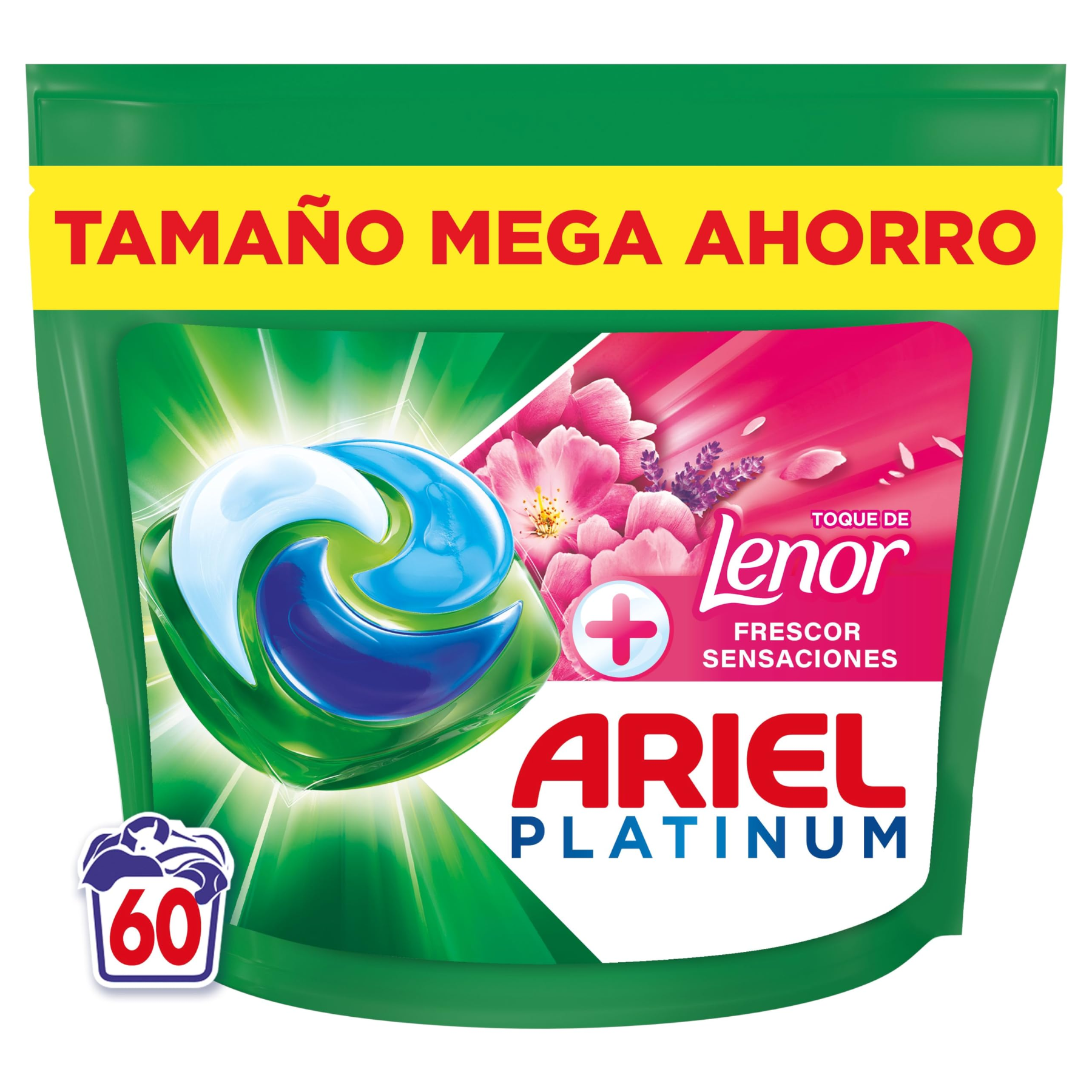 Ariel PODs Platinum Cápsulas 60 Unidades