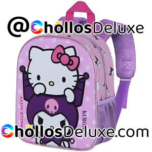 Mochila Infantil Hello Kitty 3D 7L