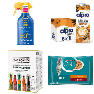 50% Descuento 2ª Unidad Alimentación, Belleza y Salud