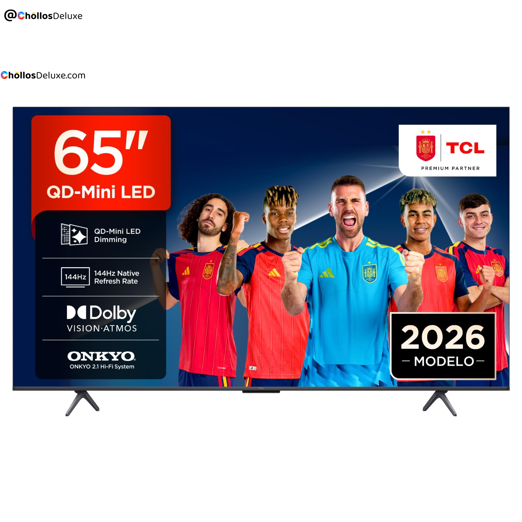 TCL 65T8D Smart TV 65" 4K 144Hz