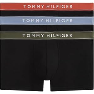 3x Tommy Hilfiger Trunk Boxers Hombre