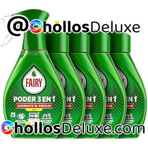4x Fairy Poder Sin Remojo Spray Limón
