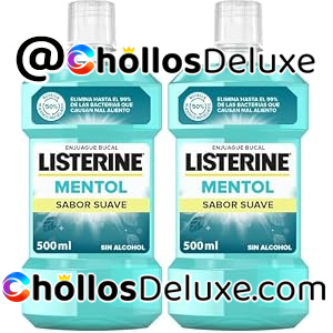 2x Listerine Enjuague Bucal Sin Alcohol 500ml