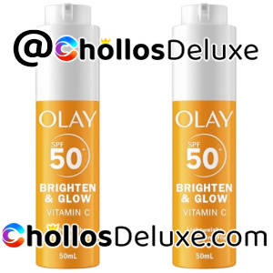 2x Olay Vitamin C Fluido Hidratante SPF50+ 50ml