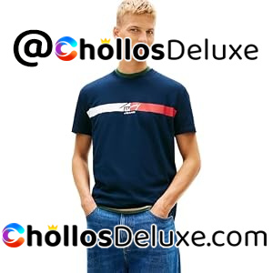 Camiseta Hombre Tommy Jeans Signature Stripe