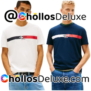 Tommy Jeans Signature Stripe Camiseta hombre