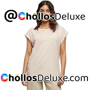 Urban Classics Extended Shoulder Camiseta Mujer