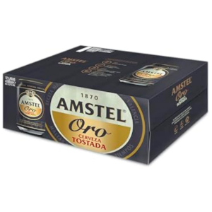 12x Latas Amstel Oro Tostada 33cl
