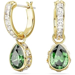 Swarovski Stilla Verdes Pendientes