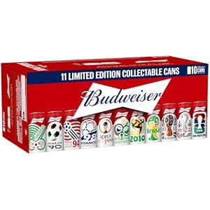 10x Latas Budweiser Budstalgia 44cl Cerveza