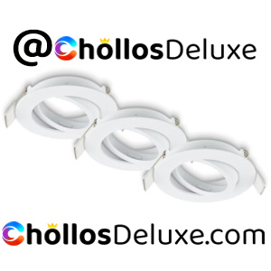 3x Briloner Downlights GU10 Blancos