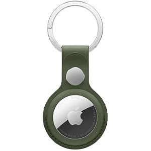 Apple Llavero AirTag Trenzado Fino Musgo