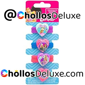 Barbie Gomas Trenzas 4 Piezas