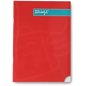 Mr. Wonderful Libreta A4 Roja
