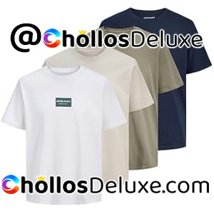 4x Jack & Jones JJFrank Camisetas Hombre
