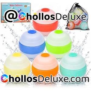 6x Bombas de Agua Reutilizables