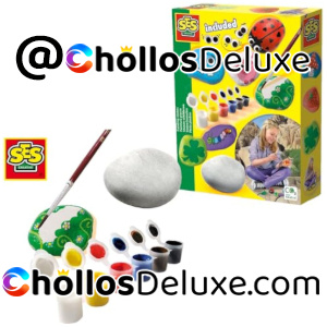 SES Creative Kit para Pintar Piedras