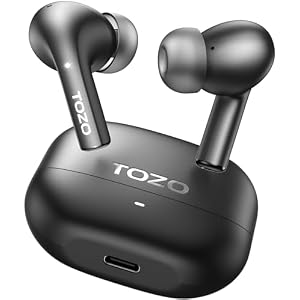 TOZO E2 Auriculares Inalámbricos Bluetooth 5.3