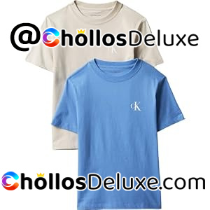 2x Calvin Klein Monogram Camisetas para Niño