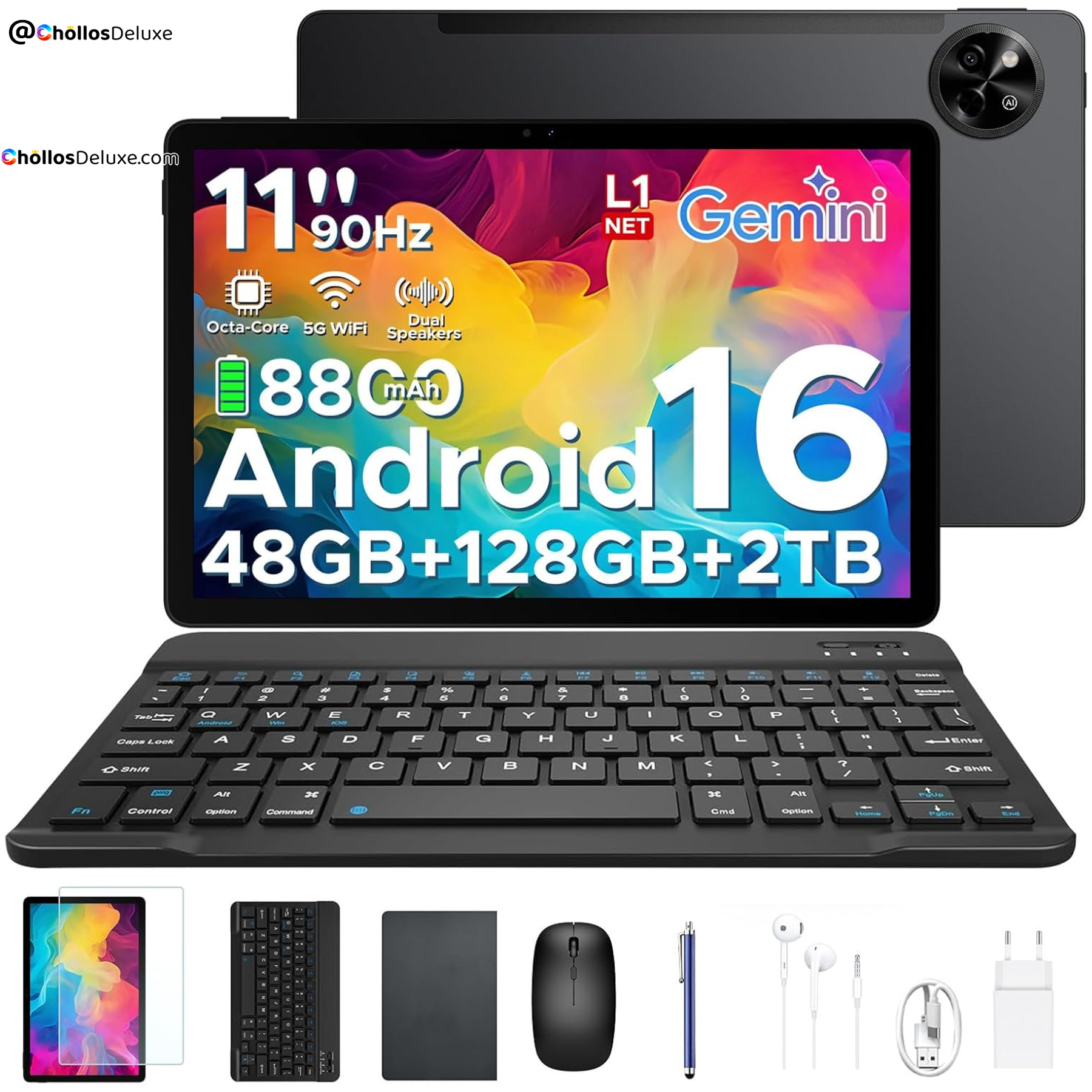 P11 Tablet 11″ Android 16 48GB 128GB