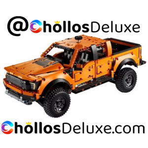 Camioneta Tech Raptors de Bloques +1300 Piezas