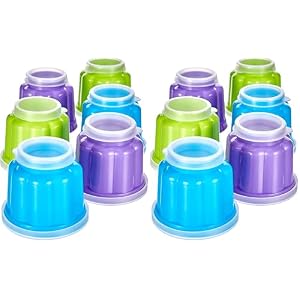 12x Moldes para Gelatina Ibili