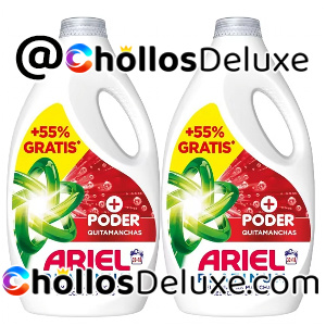 2x Ariel Platinum Detergente 50 Lavados