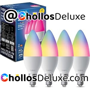 4x Bombillas Tapo L430C E14 Multicolor