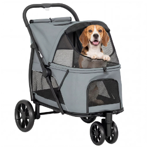 Carrito PawHut Plegable para Perros 20kg