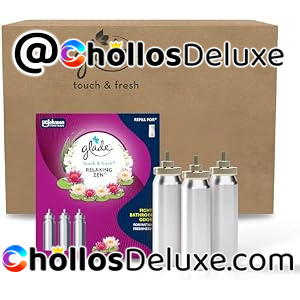 3 Recambios Glade Touch & Fresh Relaxing Zen
