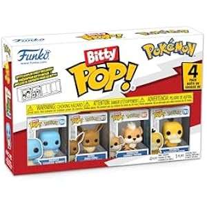 4x Funko Bitty Pop Pokémon Series 4