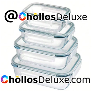 Vivalto Set 4 Fiambreras 370-1500ml