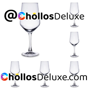 6x Quid Monterey Copas de Vino 51cl