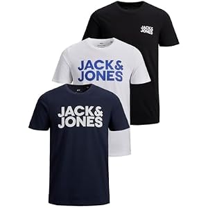 3x Jack & Jones Jjecorp Camisetas Logo
