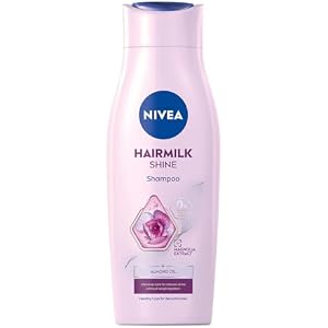 Nivea Hairmilk Shine Champú 400ml