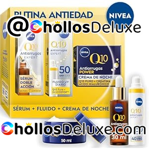 Nivea Q10 Set Facial Antiedad 3 Productos