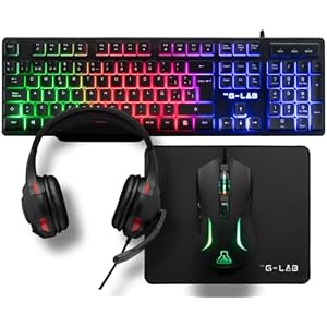 The G-Lab Sulfur Pack Gaming 4 en 1